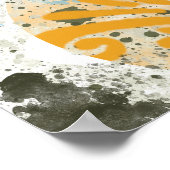 Moderne Formen und Farben Poster (Ecke)