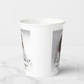 Moderne Foto Abschluss Papierkupplungen Pappbecher (Links)