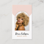 Moderne Foto Arch Makeuty Branche Visitenkarte (Vorderseite)