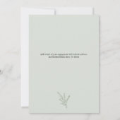 Moderne Foto Arch Verlobung Save The Date (Rückseite)