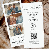 Moderne Foto Booth Lesezeichen Hochzeit Save The Date