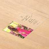 Moderne Foto Bridal Dusche Einladung (Ablage )