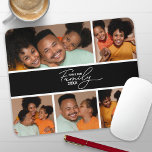 Moderne Foto Collage<br><div class="desc">Transformieren Sie Ihren Arbeitsbereich mit einem personalisierten Mauspad mit dieser Vorlage für die dynamische Foto-Collage. Fügen Sie einfach Ihre Lieblingsfotos,  das Jahr,  Ihren Familiennamen und jeden beliebigen Text,  den Sie wünschen,  hinzu. Machen Sie es einzigartig!</div>