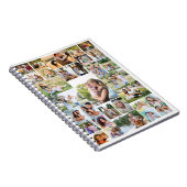 Moderne Foto Collage 31 Picture Family Notizblock (Rechte Seite)