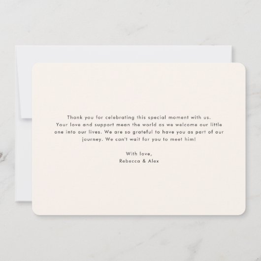 Moderne Foto Collage Arch Form Geburtserklärung ve (Rückseite)