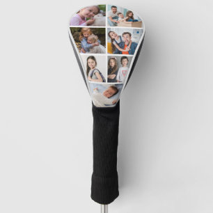 Moderne Foto Collage-Familie Golf Headcover