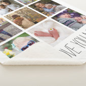 Moderne Foto Collage Mama/Oma | Beibehalten Sherpadecke (3/4)