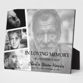 Moderne Foto Collage Memorial Fotoplatte (Seite)