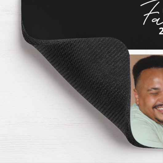Moderne Foto Collage Mousepad (Ecke)