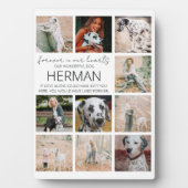 Moderne Foto Collage Plaque Fotoplatte (Vorderseite)