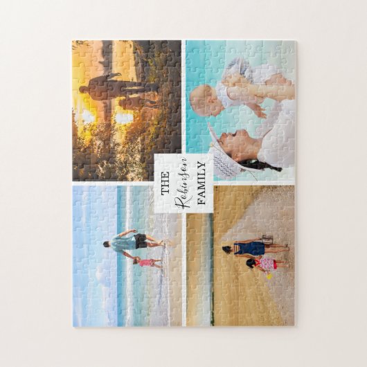 Moderne Foto Collage Puzzle (Vertikal)