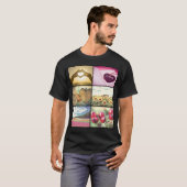 Moderne Foto-Collage T-Shirt (Vorne ganz)