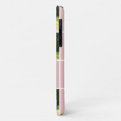 Moderne Foto-Collage und Monogramm-Rosa Case-Mate iPhone Hülle (Hinten/Links)