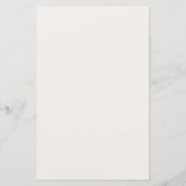 Moderne Foto Collage Wedding Programme (Rückseite)