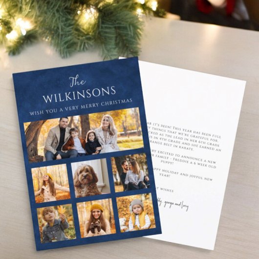 Moderne Foto Collage Weihnachten Pauschalreise