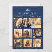 Moderne Foto Collage Weihnachten Pauschalreise (Vorderseite)