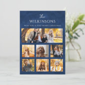 Moderne Foto Collage Weihnachten Pauschalreise (Stehend Vorderseite)