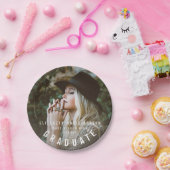 Moderne Foto elegante Abschluss Papier Teller (Party)