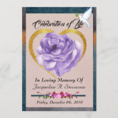 Moderne Foto-Feier zur Lebensordnung Programm (Vorderseite)