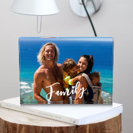 Moderne Foto-Galerie für einfache Familien Fotoblock