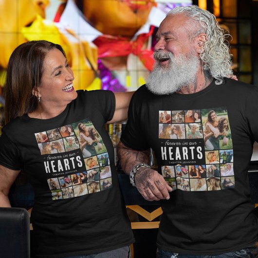 Moderne Foto-Gedenkfeier T-Shirt