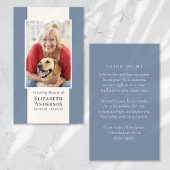 Moderne Foto-Gedenkkarte Telefonnummerkarte