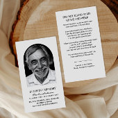 Moderne Foto-Gedenkkarten Visitenkarte