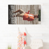 Moderne Foto Graduation Party Banner (Insitu)