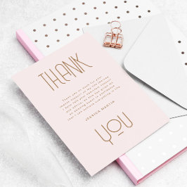 Moderne Foto Graduation Party einladen Dankeskarte