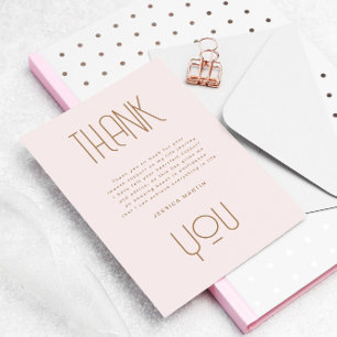 Moderne Foto Graduation Party einladen Dankeskarte