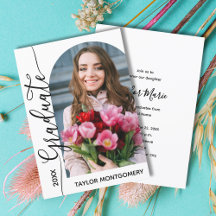 Moderne Foto Graduation Party