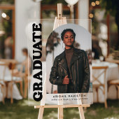 Moderne Foto Graduierungspartei Acrylschild