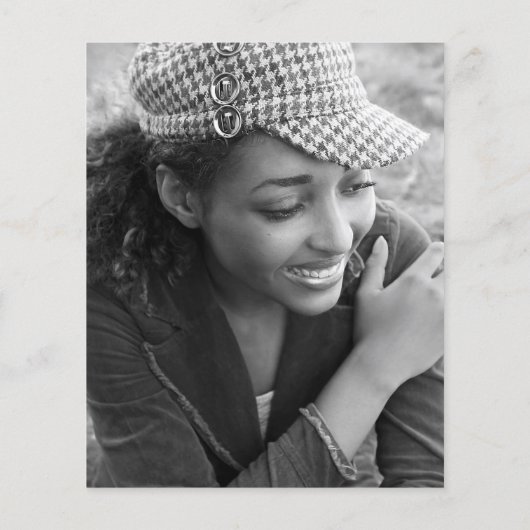 Moderne Foto Graduierungsparty (Rückseite)