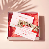 Moderne Foto Grid Nail Salon Bestellung Danke Kart