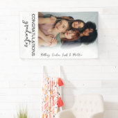 Moderne Foto Group Graduation Party Banner (Insitu)