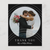 Moderne Foto Hochzeit dank flye Flyer (Vorne)
