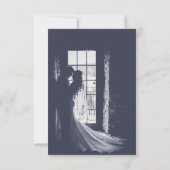 Moderne Foto Hochzeit Dankeschön Karte (Rückseite)