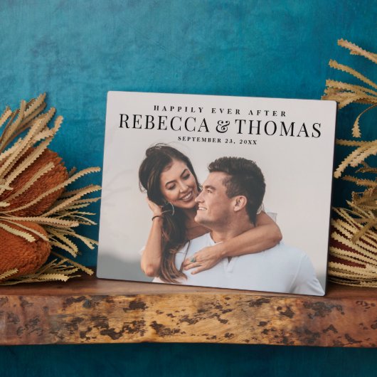 Moderne Foto Hochzeit Fotoplatte (Seite)