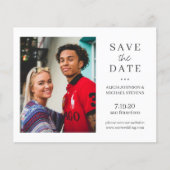 Moderne Foto Hochzeit rett Datum Flyer (Vorne)