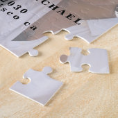 Moderne Foto Hochzeit retten das Datum Puzzle (Seite)