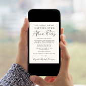 Moderne Foto Hochzeitsempfehlung Save the Date Ankündigung