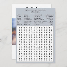 Moderne Foto-Hochzeitssatzsuche Save the Date - La Einladung