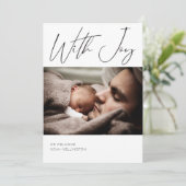 Moderne Foto-Kalligrafie Anpassen von Farben Ankündigung (Stehend Vorderseite)