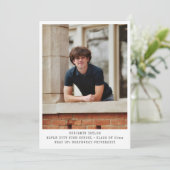 Moderne Foto-Klasse für Minimalistischen Abschluss Ankündigung (Stehend Vorderseite)