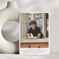 Moderne Foto-Klasse für Minimalistischen Abschluss