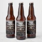 Moderne Foto kostenlose Getränke Hochzeit speicher Bierflaschenetikett (Flaschen)