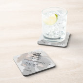 Moderne Foto kostenlose Getränke Hochzeit speicher Getränkeuntersetzer (Rechte Seite)