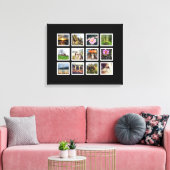 Moderne Foto Kunstsammlung Leinwanddruck (Insitu (Wohnzimmer))
