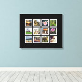 Moderne Foto Kunstsammlung Leinwanddruck (Insitu (Holzboden))