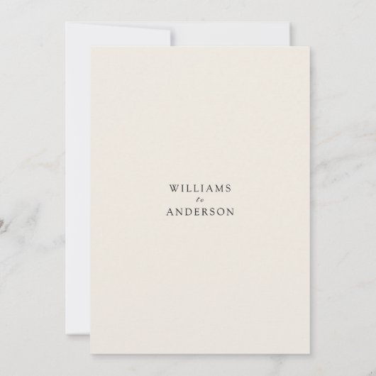 Moderne Foto Lemons Hochzeit Einladung (Rückseite)